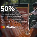 Beneficios BullPay Ecobici 50% OFF
