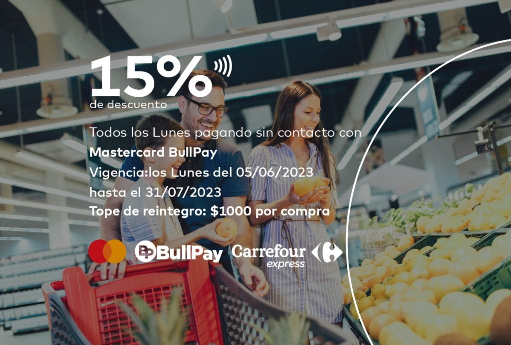 15% OFF Lunes de Carrefour Express