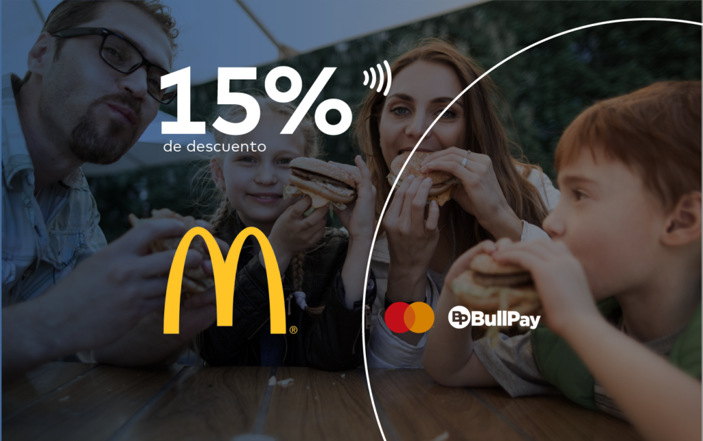 15% OFF en McDonald’s