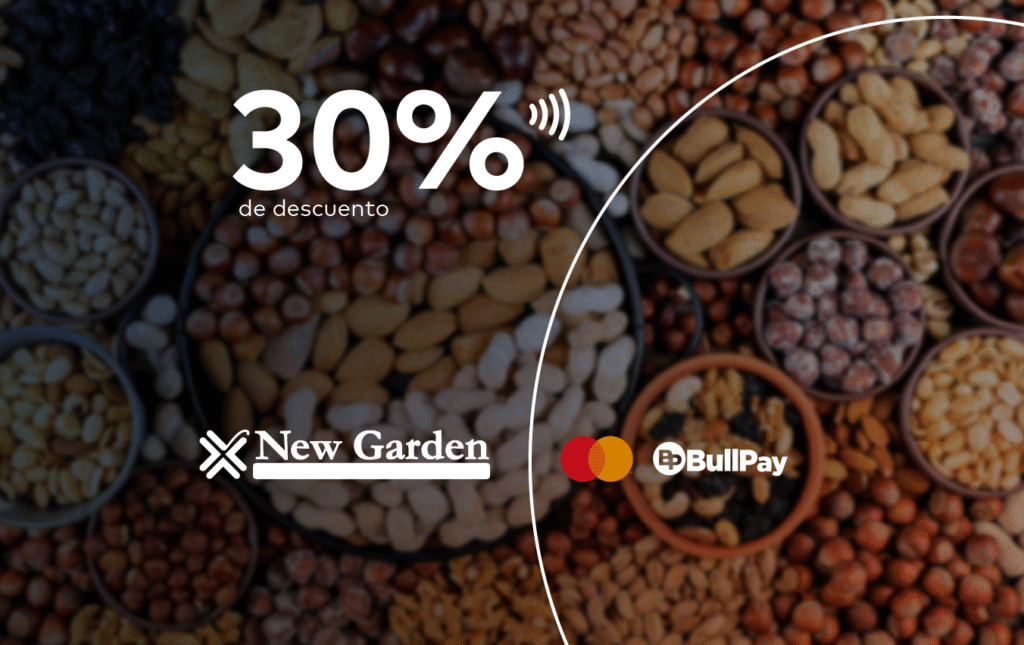30% OFF MIERCOLES en New Garden